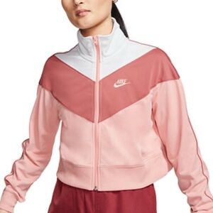 Nike Women's Two-Tone Pink Bomber Jacket
